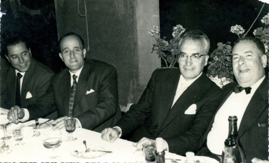 1955 - En el banquete de Chinto